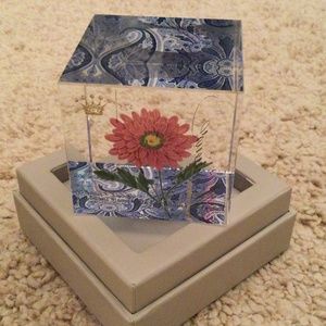 New! Fringe Studio At Home Floral Paperweight